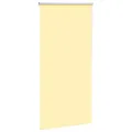 Store enrouleur occultant jaune largeur du tissu 60,7 cm