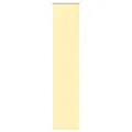 Store enrouleur occultant jaune largeur du tissu 50,7 cm