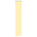 Store enrouleur occultant jaune largeur du tissu 50,7 cm