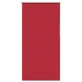Store enrouleur occultant rouge largeur du tissu 75,7 cm
