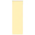 Store enrouleur occultant jaune largeur du tissu 60,7 cm