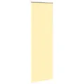 Store enrouleur occultant jaune largeur du tissu 60,7 cm