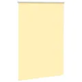 Store enrouleur occultant jaune largeur du tissu 85,7 cm