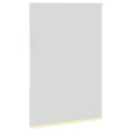 Store enrouleur occultant jaune largeur du tissu 85,7 cm