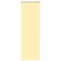 Store enrouleur occultant jaune largeur du tissu 50,7 cm