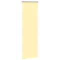 Store enrouleur occultant jaune largeur du tissu 50,7 cm