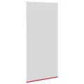 Store enrouleur occultant rouge largeur du tissu 85,7 cm