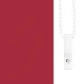 Store enrouleur occultant rouge largeur du tissu 146,6 cm