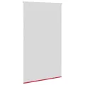 Store enrouleur occultant rouge largeur du tissu 131,6 cm