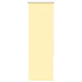 Store enrouleur occultant jaune largeur du tissu 50,7 cm