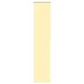 Store enrouleur occultant jaune largeur du tissu 45,7 cm