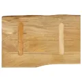 Dessus de table 50x40x2,5 cm bord vivant bois massif manguier