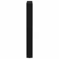 Pieds de table à manger forme de V 2 pcs noir 60x(72-73,3) cm