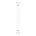 Pieds de table à manger forme de V 2 pcs blanc 80x(72-73,3) cm