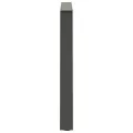 Pieds de table à manger forme de V 2 pcs 90x(72-73,3) cm acier
