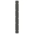 Pieds de table à manger forme de V 2 pcs 90x(72-73,3) cm acier