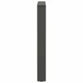Pieds de table à manger forme de V 2 pcs 60x(72-73,3) cm acier