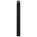 Pieds de table à manger forme de V 3 pcs noir 90x(72-73,3) cm