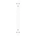 Pieds de table à manger forme V 2pcs blanc 60x(30-31,3)cm acier