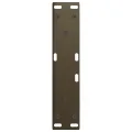 Pieds de table à manger en forme de V 2 pcs acier naturel acier