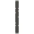 Pieds de table à manger en forme de V 2 pcs anthracite acier