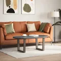Pieds de table à manger en forme de V 2 pcs acier naturel acier