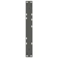 Pieds de table à manger forme V 2 pcs anthracite 60x(30-31,3)cm