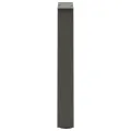 Pieds de table à manger en forme de V 2 pcs anthracite acier