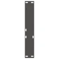 Pieds de table à manger en forme de V 2 pcs anthracite acier