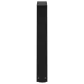 Pieds de table à manger forme de V 2 pcs noir 38x(42-43,3) cm