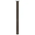 Pieds de table basse acier naturel 4 pcs 110-112 cm acier