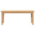 Banc 110 cm bois massif caoutchouc