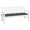 Coussin de banc de jardin anthracite 150x50x7 cm tissu oxford