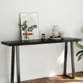 Dessus de table bois massif traité bordure assortie