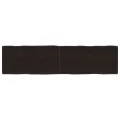 Dessus de table bois massif traité bordure assortie