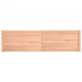 Dessus de table bois massif traité bordure assortie