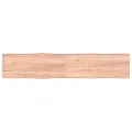 Dessus de table bois massif traité bordure assortie