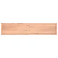Dessus de table bois massif traité bordure assortie