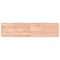 Dessus de table bois massif traité bordure assortie