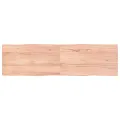 Dessus de table bois massif traité bordure assortie