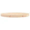 Dessus de table rond Ø50x3 cm bois de pin massif