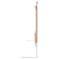 Barrière de sécurité de lit enfant Taupe 90x25 cm Tissu