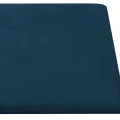 Panneaux muraux 12 pcs Bleu 30x30 cm Velours 1,08 m²