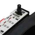 Abattant WC à fermeture en douceur Libération rapide Noir