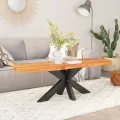 Dessus de table 110x50x2,5 cm ovale bois massif d'acacia