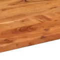Dessus de table 110x50x2,5 cm ovale bois massif d'acacia
