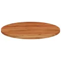 Dessus de table Ø70x3,8 cm rond bois massif d'acacia