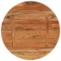 Dessus de table Ø70x3,8 cm rond bois massif d'acacia