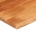 Dessus de table 90x80x2,5 cm rectangulaire bois massif d'acacia
