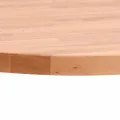 Dessus de table Ø50x2,5 cm rond bois massif de hêtre